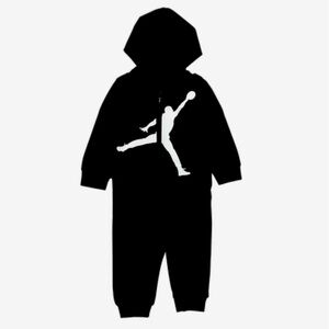 Black Jordan's One Piece Outfit 12 months
